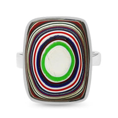 Fordite Ring Adjustable Size