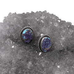 Freda Martinez Purple Mojave Earrings