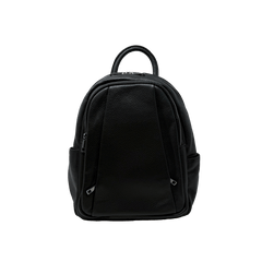 Full Leather 4-Zip Backpack