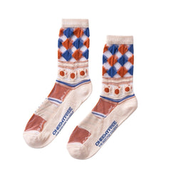 Fun Pattern Sheer Socks