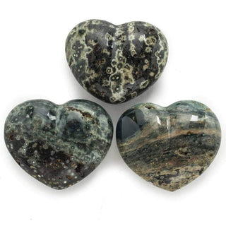 Gemstone Carved Heart Crystals - Picayune Cellars & Mercantile