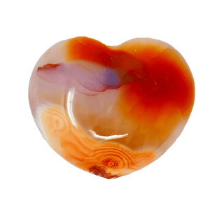 Gemstone Carved Heart Crystals - Picayune Cellars & Mercantile