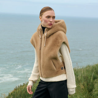 Gisele - Faux Fur Vest Women's Apparel - Picayune Cellars & Mercantile