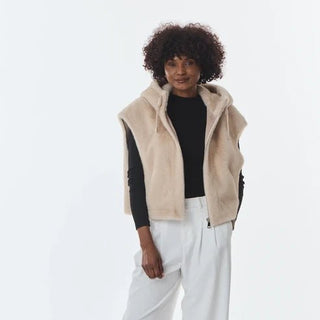Gisele - Faux Fur Vest Women's Apparel - Picayune Cellars & Mercantile