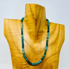 Grandidierite Bead Necklace