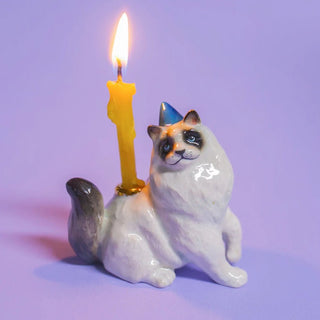 Hand - Painted Porcelain Critter Cake Toppers Kid's Stuff - Picayune Cellars & Mercantile