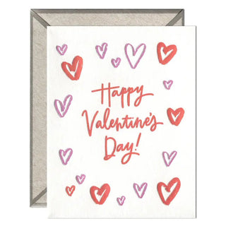 Happy Valentine's Day Hearts Valentine's Card Cards - Picayune Cellars & Mercantile