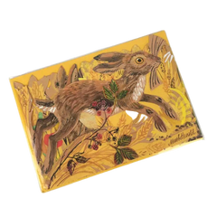 Hares Collage Card