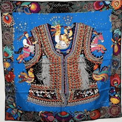 Hermès Scarf Jan Bajtlik Costum de Fete 90