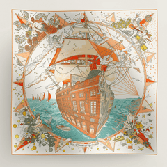 Hermès Scarf Flagship 90 Dimitri Rybaltchenko