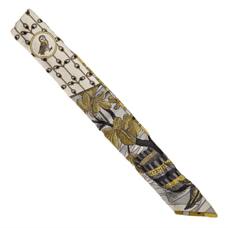 Hermes Owl Print Twilly Scarves - Picayune Cellars & Mercantile