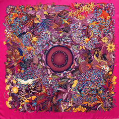 Hermes Scarf Au Coeur de la Vie 90 Aline Honoré
