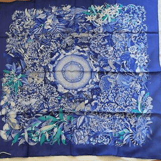 Hermes Scarf "Au Coeur de la Vie" 90 Scarves - Picayune Cellars & Mercantile