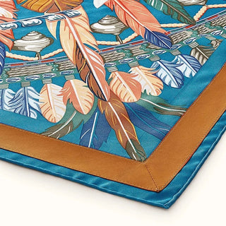 Hermes Scarf "Danse Pacifique" Twill Carre 90 Scarves - Picayune Cellars & Mercantile