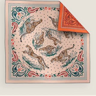 Hermès Scarf Guepards Double Face 90 Scarves - Picayune Cellars & Mercantile
