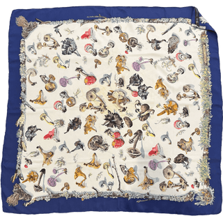 Hermes Scarf Les Champignons II 90 Scarves - Picayune Cellars & Mercantile