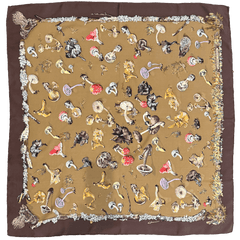Hermès Scarf Les Champignons II 90