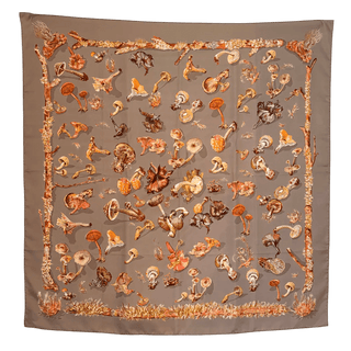 Hermès Scarf Les Champignons II 90 Scarves - Picayune Cellars & Mercantile
