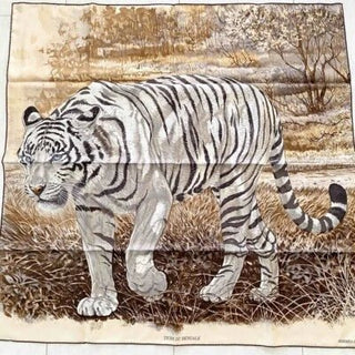 Hermès Scarf Tigre du Bengale 90 Scarves - Picayune Cellars & Mercantile