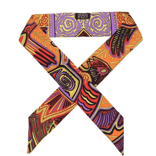 Hermes Twilly "Legende Kuna Peuple de Panama" Scarves - Picayune Cellars & Mercantile