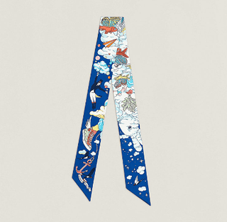 Hermes Twilly "Sur Mon Nuage" Scarves - Picayune Cellars & Mercantile