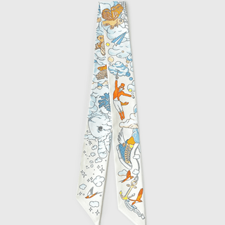 Hermes Twilly "Sur Mon Nuage" Scarves - Picayune Cellars & Mercantile