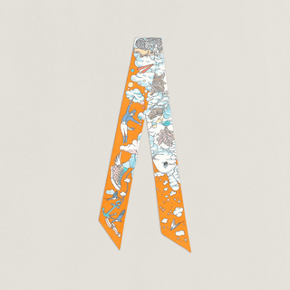 Hermes Twilly "Sur Mon Nuage" Scarves - Picayune Cellars & Mercantile