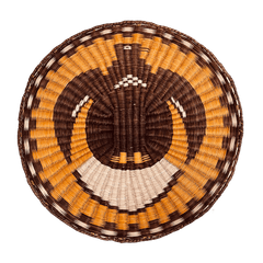 Hopi Coiled Plaque Eagle Design