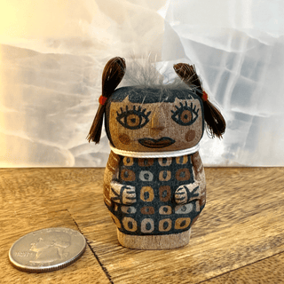 Hopi Mana Dress Mini Kachina Artwork - Picayune Cellars & Mercantile