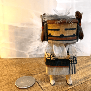 Hopi Pachuvin Mana Mini Kachina Artwork - Picayune Cellars & Mercantile