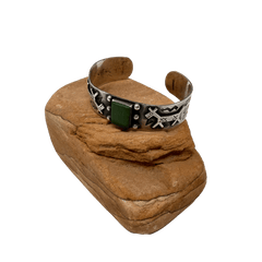 Horse & Turquoise Cuff