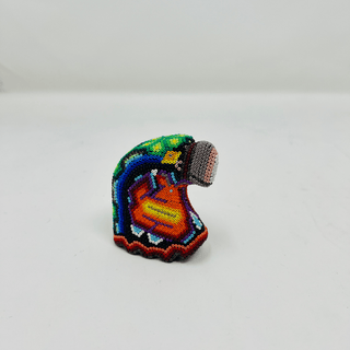 Huichol Beaded Eagle Artwork - Picayune Cellars & Mercantile