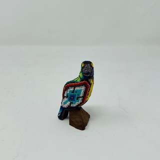 Huichol Beaded Eagle Artwork - Picayune Cellars & Mercantile
