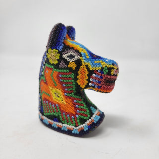 Huichol Beaded Horse Artwork - Picayune Cellars & Mercantile