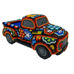 Huichol Beaded Pickup Truck