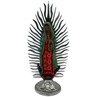Huichol Beaded Virgin Mary Artwork - Picayune Cellars & Mercantile