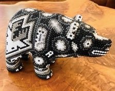 Huichol Bear - Medium Artwork - Picayune Cellars & Mercantile