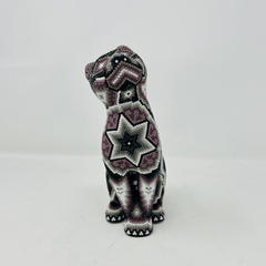 Huichol Beaded Cat