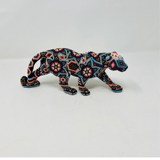 Huichol Jaguar Medium Artwork - Picayune Cellars & Mercantile