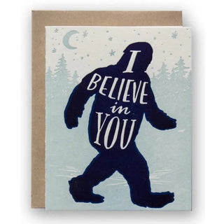 I Believe In You Letterpress Greeting Card Cards - Picayune Cellars & Mercantile