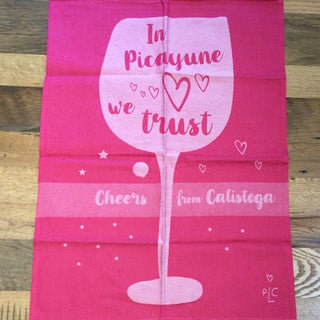 "In Picayune We Trust" Kitchen Towel Kitchen Towels - Picayune Cellars & Mercantile