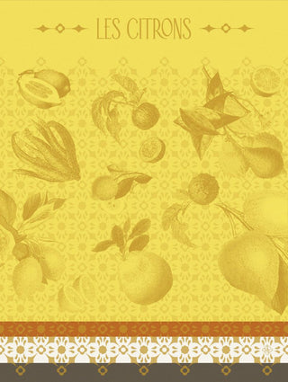 Jacquard Français Beauté Du Zeste Kitchen Towel Kitchen Towels - Picayune Cellars & Mercantile