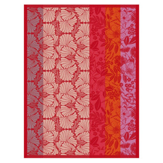 Jacquard Français Cottage Pink Kitchen Towel Kitchen Towels - Picayune Cellars & Mercantile