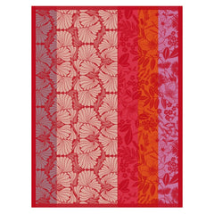 Jacquard Français Cottage Pink Kitchen Towel