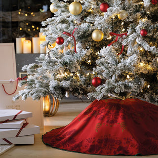 Jacquard Français Féerie Christmas Tree Skirt Homegoods - Picayune Cellars & Mercantile