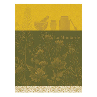 Jacquard Français Moutarde en Fleur Kitchen Towel Kitchen Towels - Picayune Cellars & Mercantile