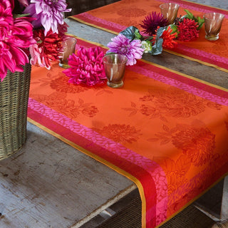 Jacquard Français Parfums de Bagatelle Table Runner Table Linens - Picayune Cellars & Mercantile