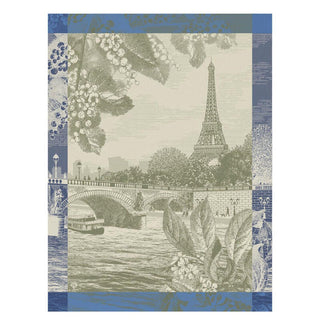 Jacquard Français Paris Sur Seine Kitchen Towel Kitchen Towels - Picayune Cellars & Mercantile