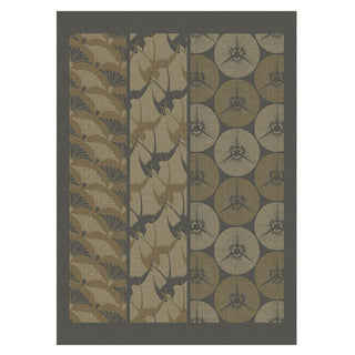 Jacquard Français Yukata Beige Kitchen Towel Kitchen Towels - Picayune Cellars & Mercantile