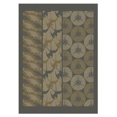 Jacquard Français Yukata Beige Kitchen Towel